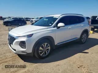 2019 Hyundai Santa Fe SEL Plus z VIN 5NMS33AD8KH064017, wystawiony jako Copart lot #81822165 z przebiegiem 70 412 mil mil oraz Szkoda całkowita • Salvage title. Historia ofert i sprzedaży dostępna na DreamBid. Obrazek 1.