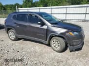 ✅ 2020 Jeep Compass Sport • VIN: 3C4NJCAB9LT250042 • Lot: 63656165. Listed on Copart with 131,635 mi. Free auction sales archive from the USA and detailed vehicle history report at DreamBid. Image 4.