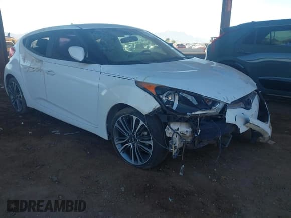 ✅ 2017 Hyundai Veloster Value Edition • VIN: KMHTC6ADXHU305501 • Lot: 43626462. Listed on IAAI with 96,597 mi. Free auction sales archive from the USA and detailed vehicle history report at DreamBid. Image 12.