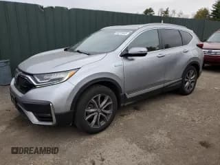 ✅ 2021 Honda CR-V Touring • VIN: 7FART6H9XME018313 • Lot: 90273445. Listed on Copart with 112,825 mi. Free auction sales archive from the USA and detailed vehicle history report at DreamBid. Image 1.