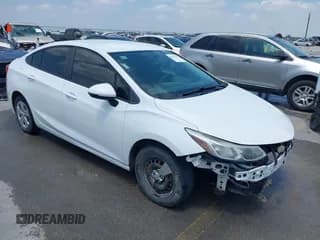 ✅ 2016 Chevrolet Cruze LS • VIN: 1G1BB5SM0G7231541 • Lot: 42163394. Listed on IAAI with 126,126 mi. Free auction sales archive from the USA and detailed vehicle history report at DreamBid. Image 1.