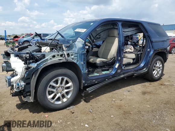 ✅ 2022 Chevrolet Traverse LS • VIN: 1GNERFKW5NJ118988 • Lot: 61901824. Listed on Copart with Not provided. Free auction sales archive from the USA and detailed vehicle history report at DreamBid. Image 1.