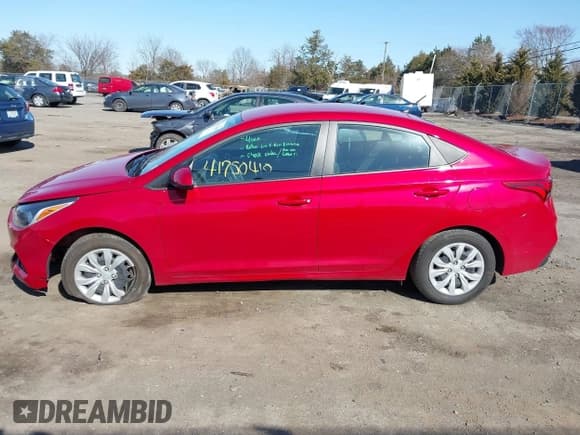 ✅ 2022 Hyundai Accent SE • VIN: 3KPC24A68NE182109 • Лот: 41750410. Опубликован ранее на IAAI с пробегом 47 247 миль. Бесплатный доступ к архиву аукционных продаж из США и подробный отчёт об истории автомобиля на DreamBid. Изображение 14.