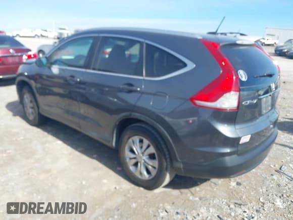 ✅ 2013 Honda CR-V EX-L • VIN: 2HKRM4H75DH657258 • Lot: 43655621. Listed on IAAI with Not provided. Free auction sales archive from the USA and detailed vehicle history report at DreamBid. Image 3.