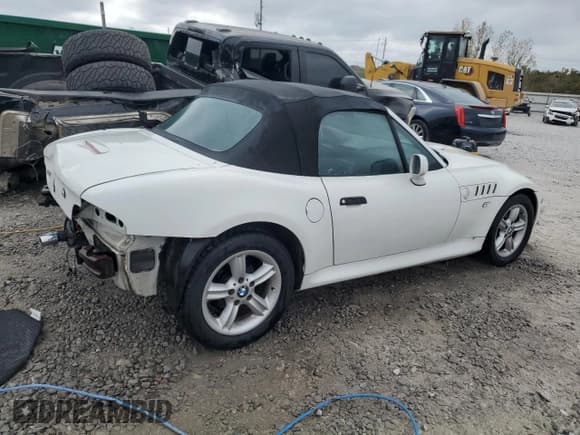 ✅ 2001 BMW Z3 2.5 • VIN: WBACN33411LM00256 • Lot: 78167644. Listed on Copart with 87,027 mi. Free auction sales archive from the USA and detailed vehicle history report at DreamBid. Image 3.