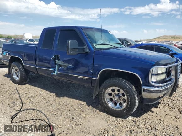 ✅ 1998 GMC Sierra 1500 • VIN: 1GTEK19R3WR515392 • Лот: 60257755. Опубликован ранее на Copart с пробегом 158 756 миль. Бесплатный доступ к архиву аукционных продаж из США и подробный отчёт об истории автомобиля на DreamBid. Изображение 4.