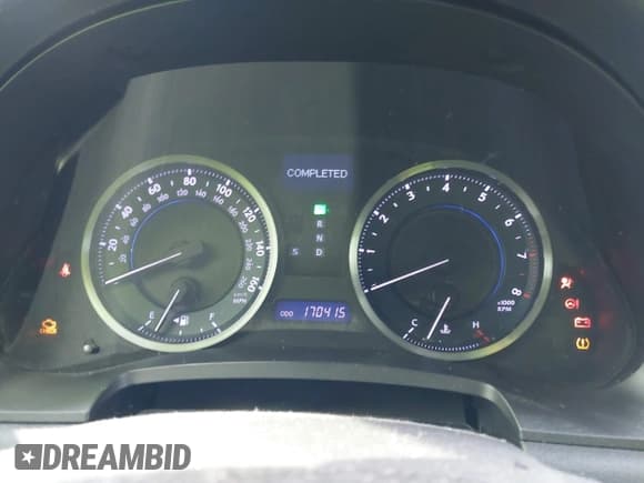 ✅ 2012 Lexus IS 250 • VIN: JTHBF5C21C5176725 • Lot: 42498735. Listed on IAAI with 170,415 mi. Free auction sales archive from the USA and detailed vehicle history report at DreamBid. Image 7.