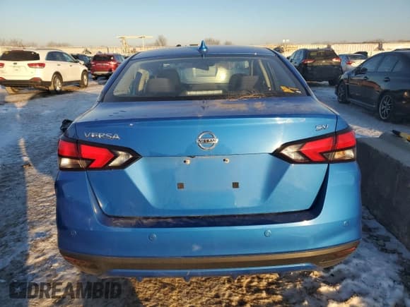 ✅ 2021 Nissan Versa SV • VIN: 3N1CN8EV1ML861121 • Lot: 90983955. Listed on Copart with 83,370 mi. Free auction sales archive from the USA and detailed vehicle history report at DreamBid. Image 6.