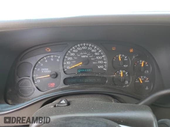 ✅ 2005 Chevrolet Suburban Z71 • VIN: 3GNFK16ZX5G229280 • Лот: 56664435. Опубликован ранее на Copart с пробегом 263 629 миль. Бесплатный доступ к архиву аукционных продаж из США и подробный отчёт об истории автомобиля на DreamBid. Изображение 9.