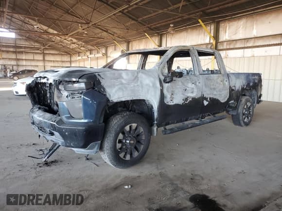 ✅ 2021 Chevrolet Silverado 2500HD Custom • VIN: 1GC4YME79MF261542 • Лот: 89683555. Опубликован ранее на Copart с пробегом Не указан. Бесплатный доступ к архиву аукционных продаж из США и подробный отчёт об истории автомобиля на DreamBid. Изображение 1.