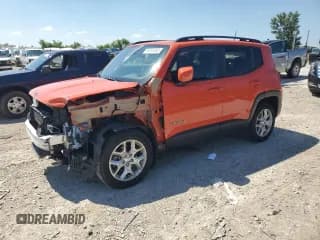 ✅ 2018 Jeep Renegade Latitude • VIN: ZACCJBBB7JPH42220 • Lot: 61237085. Wystawiony na Copart z przebiegiem 76 214 mil. Bezpłatny archiwum sprzedaży aukcyjnych z USA i szczegółowy raport historii pojazdu na DreamBid. Zdjęcie 1.