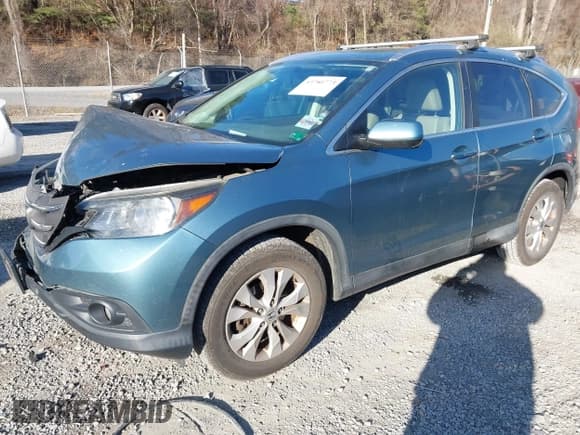 ✅ 2013 Honda CR-V EX-L • VIN: 2HKRM4H70DH692161 • Lot: 43780773. Listed on IAAI with 178,589 mi. Free auction sales archive from the USA and detailed vehicle history report at DreamBid. Image 2.