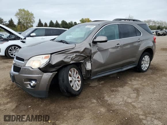 ✅ 2010 Chevrolet Equinox 2LT • VIN: 2CNFLPEY0A6283433 • Лот: 85139555. Опубликован ранее на Copart с пробегом 116 954 миль. Бесплатный доступ к архиву аукционных продаж из США и подробный отчёт об истории автомобиля на DreamBid. Изображение 1.