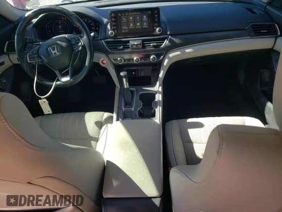 2020 Honda Accord EX-L with VIN 1HGCV1F50LA006260, listed as a Copart auction lot 86851055 with 44,304 mi miles and Salvage title. Bid and sale history available at DreamBid. Image 8.