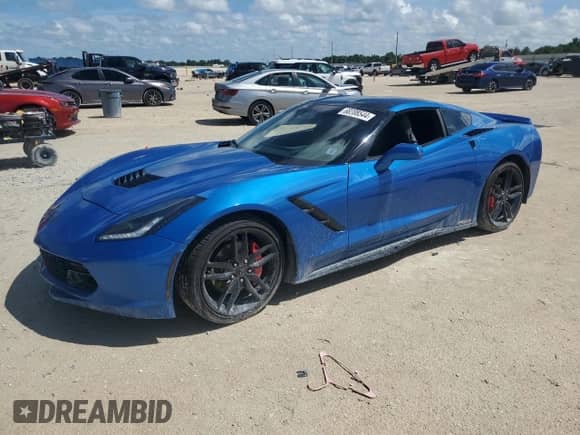 2016 Chevrolet Corvette 2LT с VIN 1G1YD2D73G5114459, выставлен на аукционе Copart как лот 68208544 с пробегом Не указан миль и Списание • Salvage title. История ставок и продаж доступна на DreamBid. Изображение 1.