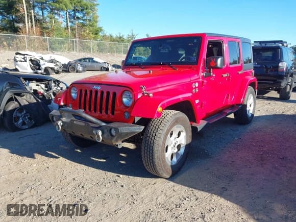 ✅ 2015 Jeep Wrangler Unlimited Sahara • VIN: 1C4BJWEG9FL594593 • Лот: 43377562. Опубликован ранее на IAAI с пробегом 91 939 миль. Бесплатный доступ к архиву аукционных продаж из США и подробный отчёт об истории автомобиля на DreamBid. Изображение 18.