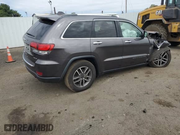 2021 Jeep Grand Cherokee 80th Anniversary with VIN 1C4RJFBG8MC677142, listed as a Copart auction lot 81494135 with 63,980 mi miles and Salvage title. Bid and sale history available at DreamBid. Image 3.