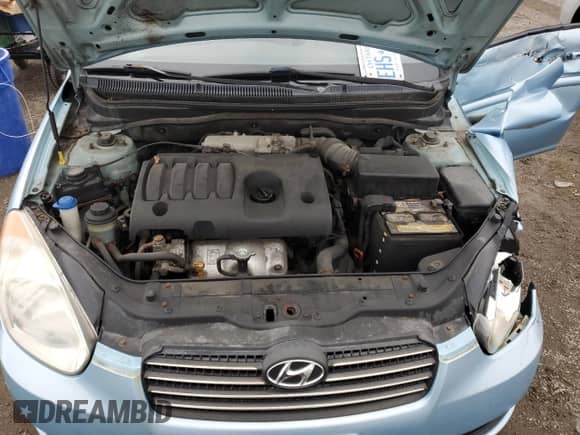 2010 Hyundai Accent GL with VIN KMHCN4BC9AU394049, listed as a Copart auction lot 86221915 with 235,404 mi miles and Clean title. Bid and sale history available at DreamBid. Image 11.