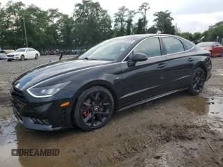 ✅ 2022 Hyundai Sonata N Line Night Edition • VIN: 5NPEK4JC8NH141179 • Lot: 62473575. Listed on Copart with 30,742 mi. Free auction sales archive from the USA and detailed vehicle history report at DreamBid. Image 1.