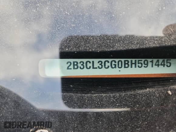 2011 Dodge Charger SE with VIN 2B3CL3CG0BH591445, listed as a Copart auction lot 84644175 with 218,463 mi miles and Salvage title. Bid and sale history available at DreamBid. Image 13.