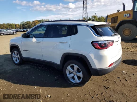 ✅ 2021 Jeep Compass Latitude • VIN: 3C4NJDBBXMT524578 • Lot: 85143145. Listed on Copart with 36,114 mi. Free auction sales archive from the USA and detailed vehicle history report at DreamBid. Image 2.