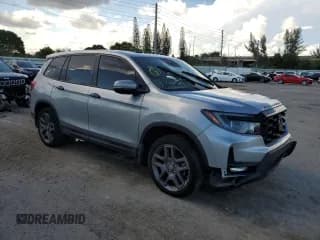 ✅ 2022 Honda Passport EX-L • VIN: 5FNYF8H52NB023630 • Lot: 67558733. Listed on Copart with Not provided. Free auction sales archive from the USA and detailed vehicle history report at DreamBid. Image 4.
