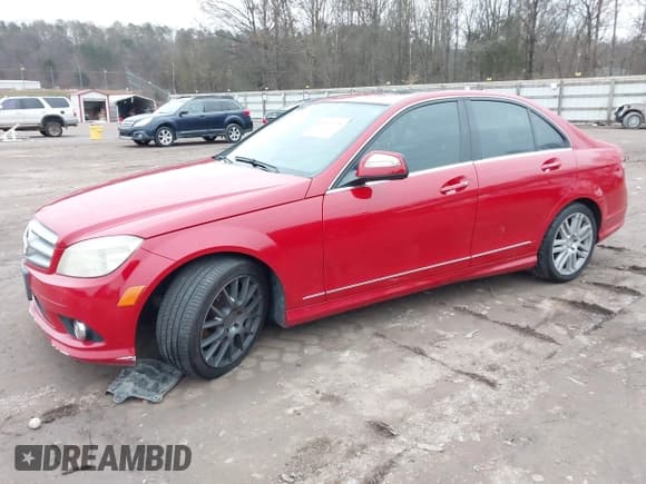 ✅ 2008 Mercedes-Benz C 300 Sport • VIN: WDDGF81X98F094353 • Lot: 43907108. Listed on IAAI with 135,963 mi. Free auction sales archive from the USA and detailed vehicle history report at DreamBid. Image 2.