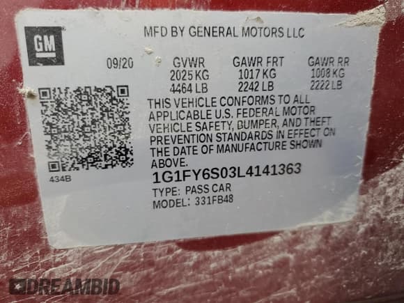 ✅ 2020 Chevrolet Bolt EV LT • VIN: 1G1FY6S03L4141363 • Lot: 54070864. Wystawiony na Copart z przebiegiem Nie podano. Bezpłatny archiwum sprzedaży aukcyjnych z USA i szczegółowy raport historii pojazdu na DreamBid. Zdjęcie 12.