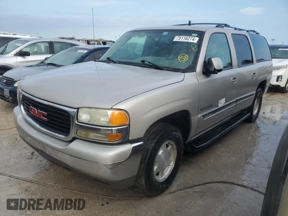 ✅ 2004 GMC Yukon XL SLT • VIN: 1GKEC16Z64J201494 • Lot: 75116274. Listed on Copart with 201,386 mi. Free auction sales archive from the USA and detailed vehicle history report at DreamBid. Image 1.