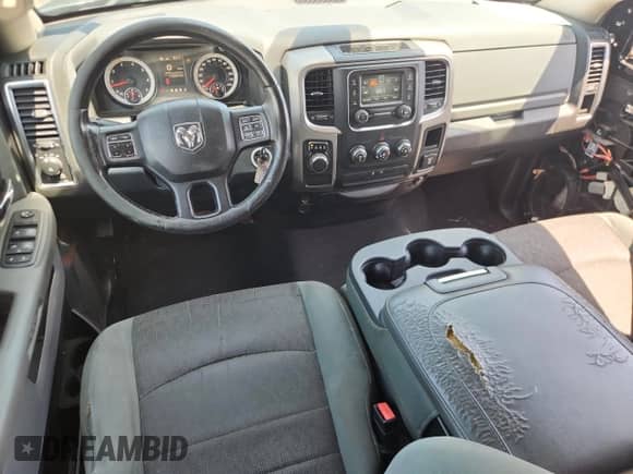 2015 Ram 1500 SLT with VIN 1C6RR6GT6FS561405, listed as a Copart auction lot 63497995 with 178,930 mi miles and Salvage title. Bid and sale history available at DreamBid. Image 8.