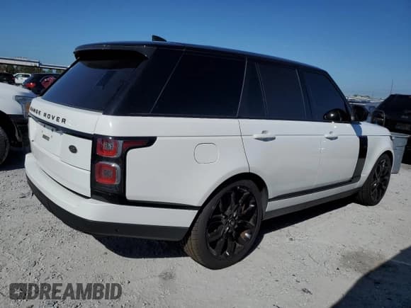 ✅ 2020 Land Rover Range Rover HSE • VIN: SALGS2RU6LA403482 • Lot: 87416795. Listed on Copart with 103,821 mi. Free auction sales archive from the USA and detailed vehicle history report at DreamBid. Image 3.
