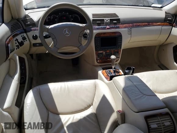 ✅ 2005 Mercedes-Benz S 500 • VIN: WDBNG84J75A445404 • Lot: 58842965. Listed on Copart with 57,153 mi. Free auction sales archive from the USA and detailed vehicle history report at DreamBid. Image 8.