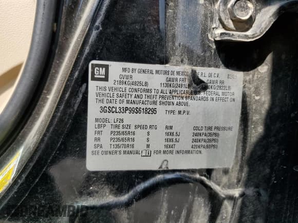 ✅ 2009 Saturn VUE XE • VIN: 3GSCL33P99S618295 • Lot: 63271444. Wystawiony na Copart z przebiegiem 150 391 mil. Bezpłatny archiwum sprzedaży aukcyjnych z USA i szczegółowy raport historii pojazdu na DreamBid. Zdjęcie 12.