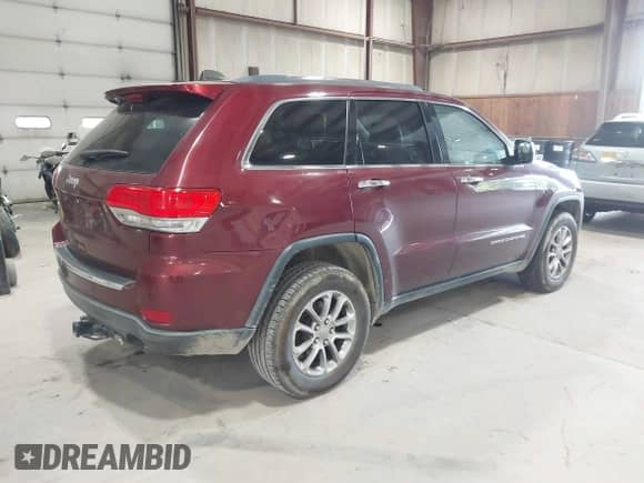 2016 Jeep Grand Cherokee Limited 75th Anniversary с VIN 1C4RJFBG3GC305308, выставлен на аукционе IAAI как лот 43108757 с пробегом 171 544 миль миль и . История ставок и продаж доступна на DreamBid. Изображение 4.