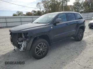 ✅ 2018 Jeep Grand Cherokee Trailhawk • VIN: 1C4RJFLG4JC105463 • Lot: 91680285. Listed on Copart with 82,329 mi. Free auction sales archive from the USA and detailed vehicle history report at DreamBid. Image 1.