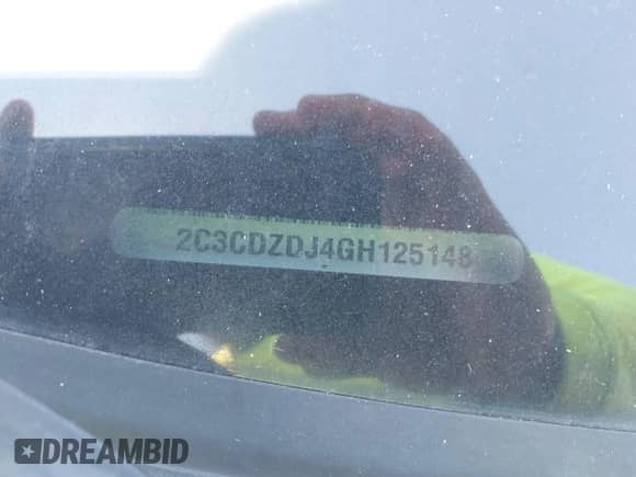 2016 Dodge Challenger SRT 392 с VIN 2C3CDZDJ4GH125148, выставлен на аукционе IAAI как лот 43114159 с пробегом 48 109 миль миль и . История ставок и продаж доступна на DreamBid. Изображение 9.