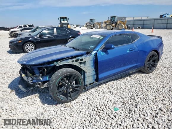 ✅ 2023 Chevrolet Camaro 1LT • VIN: 1G1FB1RS3P0109540 • Lot: 84211385. Listed on Copart with 23,068 mi. Free auction sales archive from the USA and detailed vehicle history report at DreamBid. Image 1.