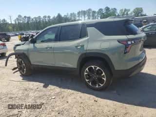 2025 Chevrolet Equinox FWD LT с VIN 3GNAXHEG3SL193410, выставлен на аукционе Copart как лот 53045635 с пробегом 506 миль миль и Списание • Salvage title. История ставок и продаж доступна на DreamBid. Изображение 2.