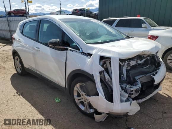 2020 Chevrolet Bolt EV LT with VIN 1G1FY6S00L4119465, listed as a Copart auction lot 70701383 with Not provided miles and . Bid and sale history available at DreamBid. Image 4.
