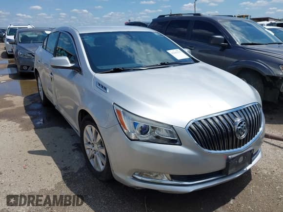 ✅ 2015 Buick LaCrosse • VIN: 1G4GA5GR0FF225145 • Lot: 42365476. Listed on IAAI with 125,254 mi. Free auction sales archive from the USA and detailed vehicle history report at DreamBid. Image 1.