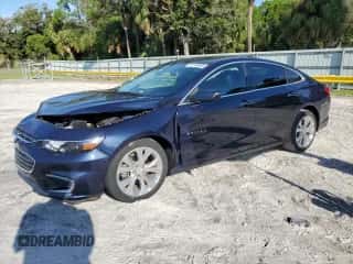 2018 Chevrolet Malibu Premier z VIN 1G1ZE5SX3JF214388, wystawiony jako Copart lot #81746965 z przebiegiem 27 270 mil mil oraz Szkoda całkowita • Salvage title. Historia ofert i sprzedaży dostępna na DreamBid. Obrazek 1.