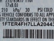 ✅ 2020 Ford Ranger XL • VIN: 1FTER4FH7LLA20443 • Лот: 41440036. Опубликован ранее на IAAI с пробегом 75 466 миль. Бесплатный доступ к архиву аукционных продаж из США и подробный отчёт об истории автомобиля на DreamBid. Изображение 9.