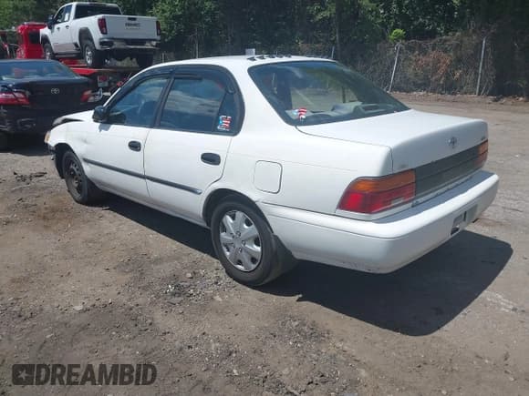 ✅ 1993 Toyota Corolla • VIN: 2T1AE09E6PC029698 • Lot: 42807151. Listed on IAAI with 125,417 mi. Free auction sales archive from the USA and detailed vehicle history report at DreamBid. Image 3.