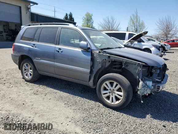 ✅ 2007 Toyota Highlander • VIN: JTEHW21A770037864 • Lot: 50942745. Listed on Copart with 212,359 mi. Free auction sales archive from the USA and detailed vehicle history report at DreamBid. Image 4.