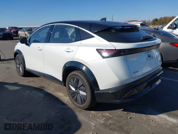 ✅ 2023 Nissan ARIYA Evolve+ • VIN: JN1BF0BA3PM411556 • Lot: 43631598. Listed on IAAI with 17,063 mi. Free auction sales archive from the USA and detailed vehicle history report at DreamBid. Image 3.