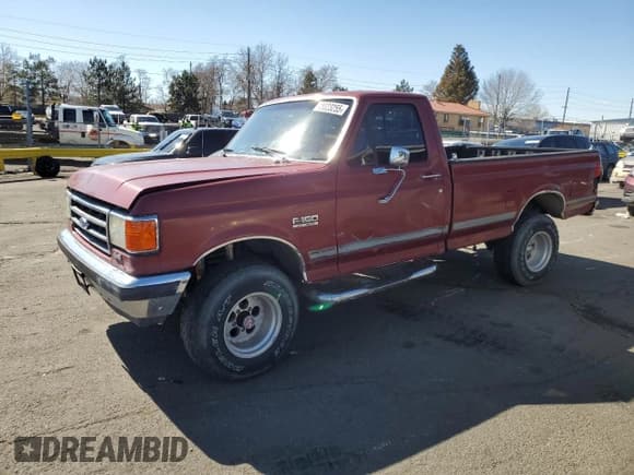 ✅ 1989 Ford F-150 • VIN: 1FTEF14H0KKA14224 • Лот: 48023255. Опубликован ранее на Copart с пробегом 59 259 миль. Бесплатный доступ к архиву аукционных продаж из США и подробный отчёт об истории автомобиля на DreamBid. Изображение 1.