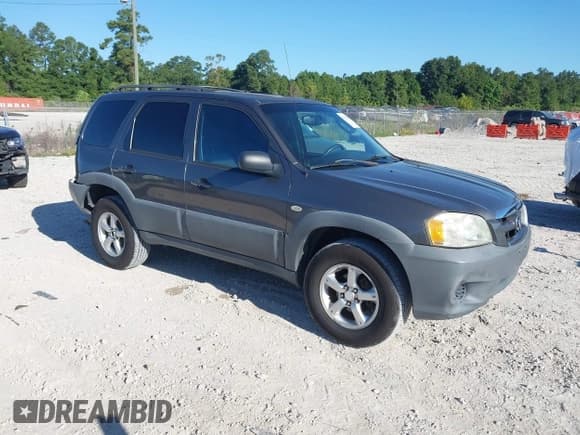 ✅ 2005 Mazda Tribute i • VIN: 4F2YZ02Z65KM48274 • Lot: 43129870. Listed on IAAI with 144,826 mi. Free auction sales archive from the USA and detailed vehicle history report at DreamBid. Image 1.
