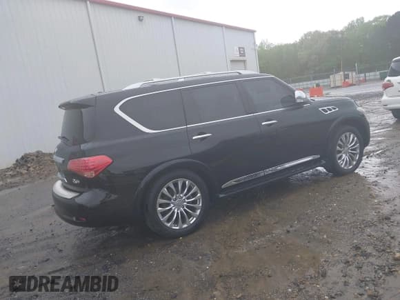 ✅ 2012 Infiniti QX56 8-passenger • VIN: JN8AZ2NCXC9315241 • Lot: 41958081. Listed on IAAI with 148,252 mi. Free auction sales archive from the USA and detailed vehicle history report at DreamBid. Image 4.