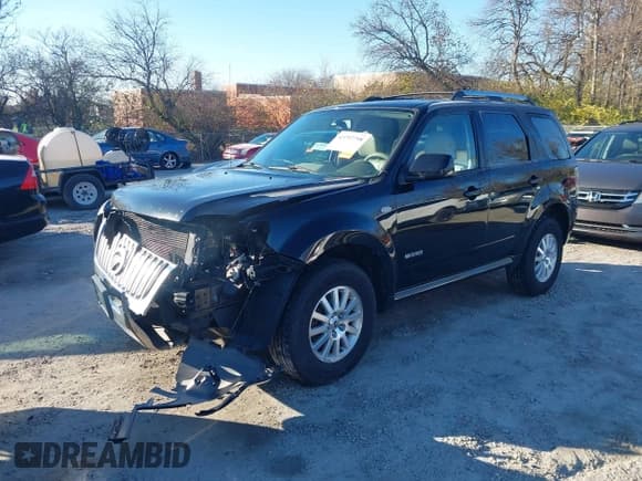 ✅ 2008 Mercury Mariner Premier • VIN: 4M2CU97188KJ32762 • Lot: 43737798. Listed on IAAI with 117,811 mi. Free auction sales archive from the USA and detailed vehicle history report at DreamBid. Image 2.