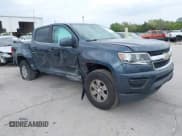 ✅ 2019 Chevrolet Colorado 2WD Work Truck • VIN: 1GCGSBEA4K1298975 • Lot: 41866426. Listed on IAAI with 115,625 mi. Free auction sales archive from the USA and detailed vehicle history report at DreamBid. Image 1.